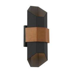 LED аплик Elstead Chasm-m-bkw за екстериорно осветление