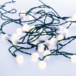 Черно LED осветително тяло ACA Lighting Christmas X04302423 за осветление в дома
