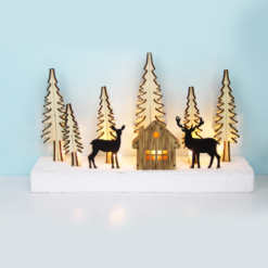 LED осветително тяло ACA Lighting Christmas X05101118 за интериорно осветление
