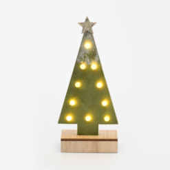 Златно LED осветително тяло ACA Lighting Christmas X061011210 за дома