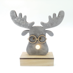 Сиво LED осветително тяло ACA Lighting Christmas X06111211 за дома