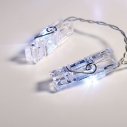 Бяло LED осветително тяло ACA Lighting Christmas X062021232 за интериорно осветление