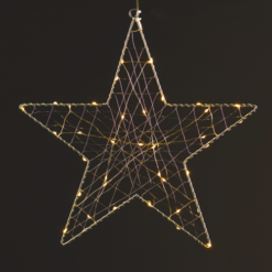 Бяло LED осветително тяло ACA Lighting Christmas X063014202 за осветление в дома