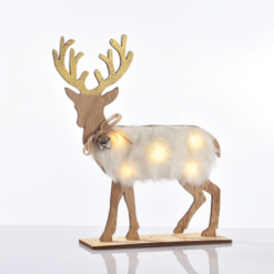 Бяло LED осветително тяло ACA Lighting Christmas X06511212 за дома