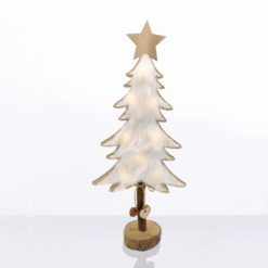 Бяло LED осветително тяло ACA Lighting Christmas X06811219 за интериорно осветление