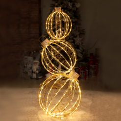 Златно осветително тяло ACA Lighting Christmas X076414105 за дома