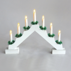 Бяло LED осветително тяло ACA Lighting Christmas X0771122 за дома