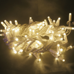 Бяло LED осветително тяло ACA Lighting Christmas X081001414 за интериорно осветление