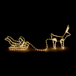 Бяло LED осветително тяло ACA Lighting Christmas X081921214 за дома