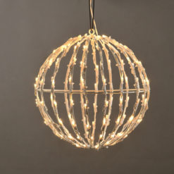 Бяло LED осветително тяло ACA Lighting Christmas X082001413 за интериорно осветление