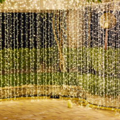 Бяло LED осветително тяло ACA Lighting Christmas X08240121 за интериорно осветление