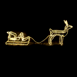 Бяло LED осветително тяло ACA Lighting Christmas X083121214N за дома