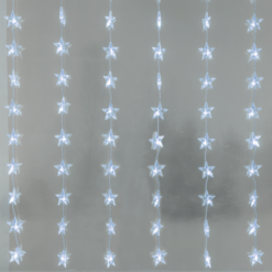 Бяло LED осветително тяло ACA Lighting Christmas X0848222 за интериорно осветление