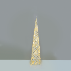 Бяло LED осветително тяло ACA Lighting Christmas X11201118 за интериорно осветление