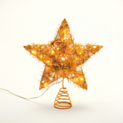 Златно LED осветително тяло ACA Lighting Christmas X11201121 за осветление в дома