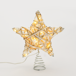 Бяло LED осветително тяло ACA Lighting Christmas X11201124 за интериорно осветление