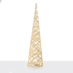 Бяло LED осветително тяло ACA Lighting Christmas X11401117 за интериорно осветление
