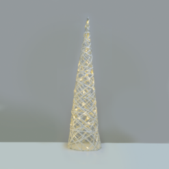 Бяло LED осветително тяло ACA Lighting Christmas X11401118 за интериорно осветление