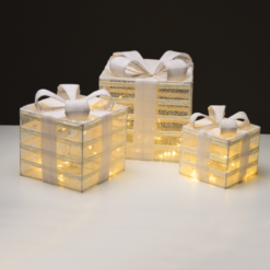 Бяло LED осветително тяло ACA Lighting Christmas X11751115 за интериорно осветление