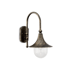 Фасаден аплик IDEAL LUX 024134 Cima AP1 Antique Black