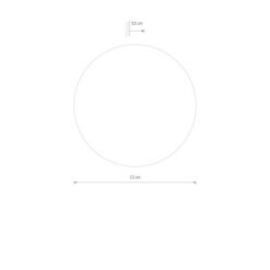 LED аплик NOWODVORSKI 10280 RING LED WOOD S - Image 2