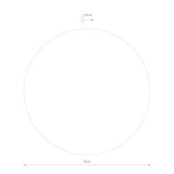 LED аплик NOWODVORSKI 10282 RING LED WOOD L - Image 2