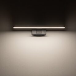 LED аплик за баня NOWODVORSKI 10668 CEZANNE LED S BLACK 3000K - Image 2