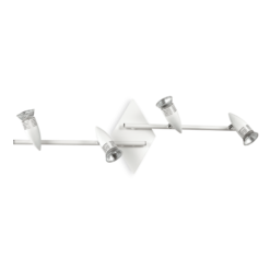Спот IDEAL LUX 122731 ALFA PL4 White