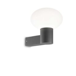 Фасаден аплик IDEAL LUX 145228 +145068 CLIO AP1 ANTHRACITE