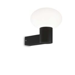 Фасаден аплик IDEAL LUX 146799 +145068 CLIO AP1 BLACK
