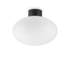 Фасаден плафон IDEAL LUX 148878+145068 CLIO PL1 BLACK