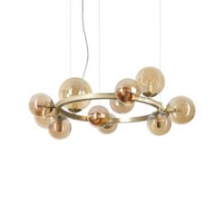 Пендел IDEAL LUX 322773 PERLAGE SP11 AMBER