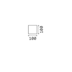 LED фасаден аплик IDEAL LUX 326627 RUBIK AP1 D10 COFFEE 3000K - Image 2