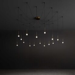LED пендел IDEAL LUX 284019 LUCCIOLA SP16 BRASS - Image 2