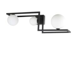 Плафон IDEAL LUX 284286 ANGOLO PL3 BLACK
