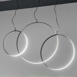 LED пендел IDEAL LUX 291376 CIRCUS SP D60 BLACK 3000K - Image 2