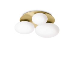 Плафон IDEAL LUX 293660 NINFEA PL3 BRASS