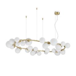 Пендел IDEAL LUX 296746 PERLAGE SP30 BRASS