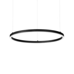 LED пендел IDEAL LUX 304427 ORACLE SLIM SP D90 ROUND BK 3000K DALI
