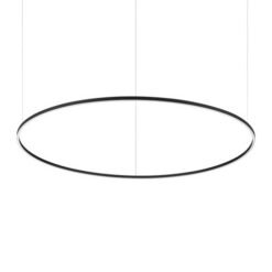 LED пендел IDEAL LUX 304472 ORACLE SLIM SP D150 ROUND BK 4000K