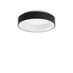 LED плафон IDEAL LUX 307206 ZIGGY PL D45 BLACK