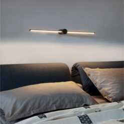 LED аплик за баня IDEAL LUX 310145 FILO AP D075 BLACK - Image 2