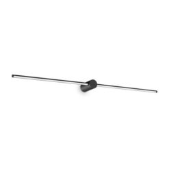 LED аплик за баня IDEAL LUX 310152 FILO AP D115 BLACK