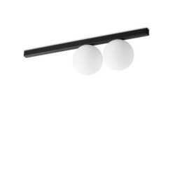 Плафон IDEAL LUX 310671 BINOMIO PL2 BLACK