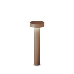 Градински стълб IDEAL LUX 316048 TESLA PT4 SMALL COFFEE