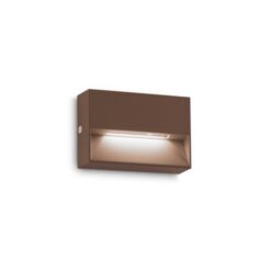LED фасадна луна за външен монтаж IDEAL LUX 316895 DEDRA AP SMALL COFFEE