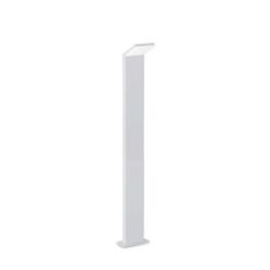 Бял LED градински стълб Ideal Lux Style 318707 за фасада и вход