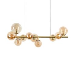 Пендел IDEAL LUX 322766 PERLAGE SP10 AMBER