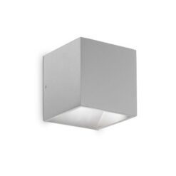 LED фасаден аплик IDEAL LUX 326856 RUBIK AP1 D10 GREY 4000K