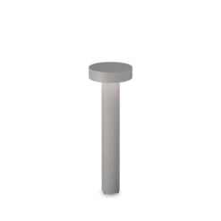 Сив градински стълб Ideal Lux Tesla 326900 за външно осветление